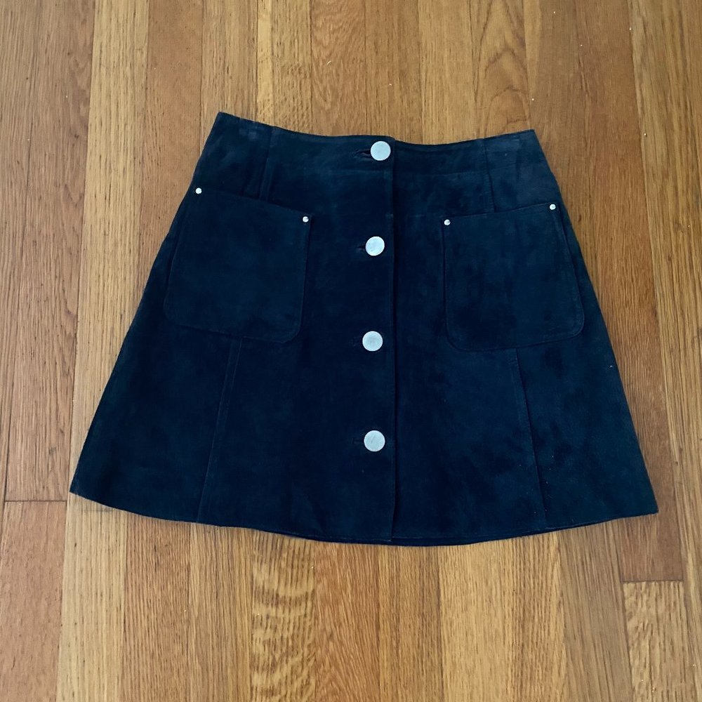 Asos suede mini skirt